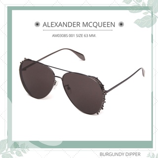 แว่นกันแดด ALEXANDER MCQUEEN : AM0308S 001 SIZE 63 MM.