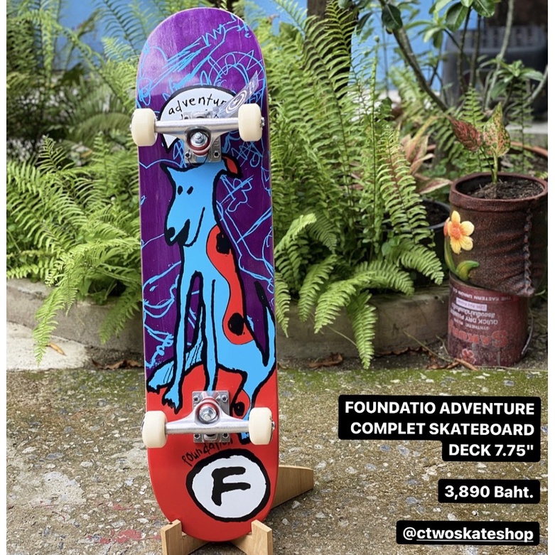 สเก็ตบอร์ดพร้อมเล่น-foundation-adventure-2020-complete-skateboard-7-75