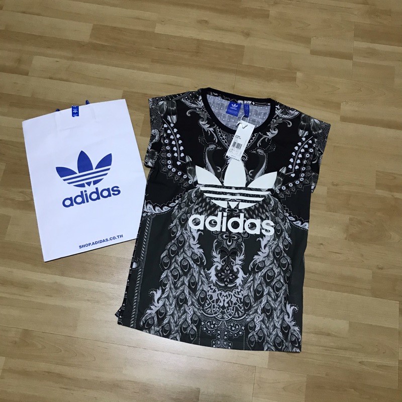 เสื้อยืด-adidas-original-ของแท้-มาพร้อมถุงกระดาษ