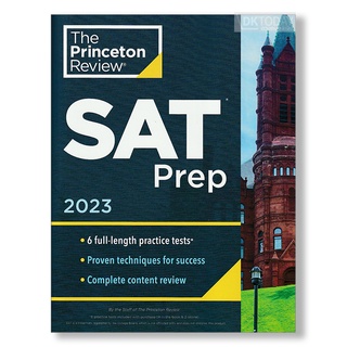 DKTODAY หนังสือ PRINCETON REVIEW SAT PREP 2023:6 PRACTICE TESTS+REVIEW+ ONLINE TOOLS