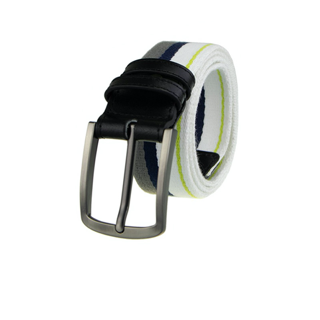 Louis Montini Canvas Belt canvas เข็มขัดผ้า แคนวาสผสมหนังแท้ เข็มขัดผู้ชาย เข็มขัดแฟชั่น MCT11