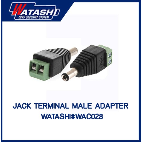 ภาพหน้าปกสินค้าJack Terminal Male Adaptor WATASHI WAC028