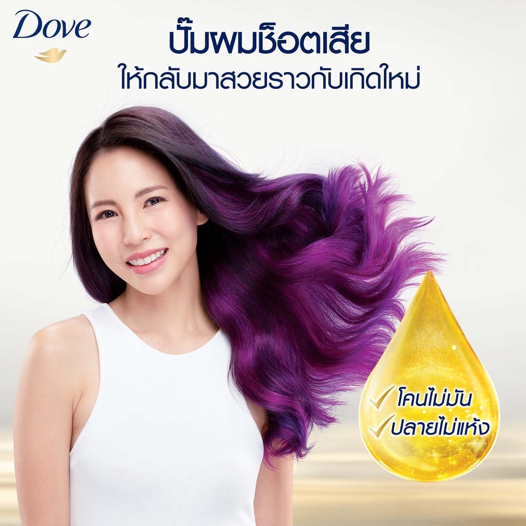 ภาพสินค้าโดฟ แชมพู Dove Shampoo 850 ml (2-4 Bottles) จากร้าน unilever_beautyhotpro บน Shopee ภาพที่ 6