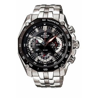 Casio Edifice นาฬิกาข้อมือผู้ชาย สายสแตนเลส รุ่น EF-550D-1AVDF -
Silver/Black