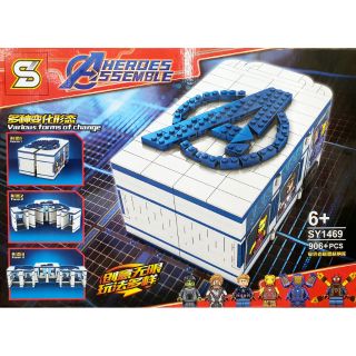 เลโก้ SY 1469 ชุด HEROES AVENGERS 906 pcs