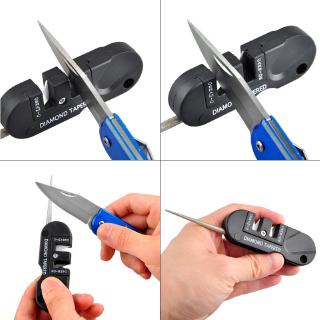 Tungsten Ceramic Carbide Knife Scissor Whetstone Sharpener Sharpen Fish Hook Pocket Diamond Tool Camp Multipurpose outdoor multi multitool multifunction gadget edc gear