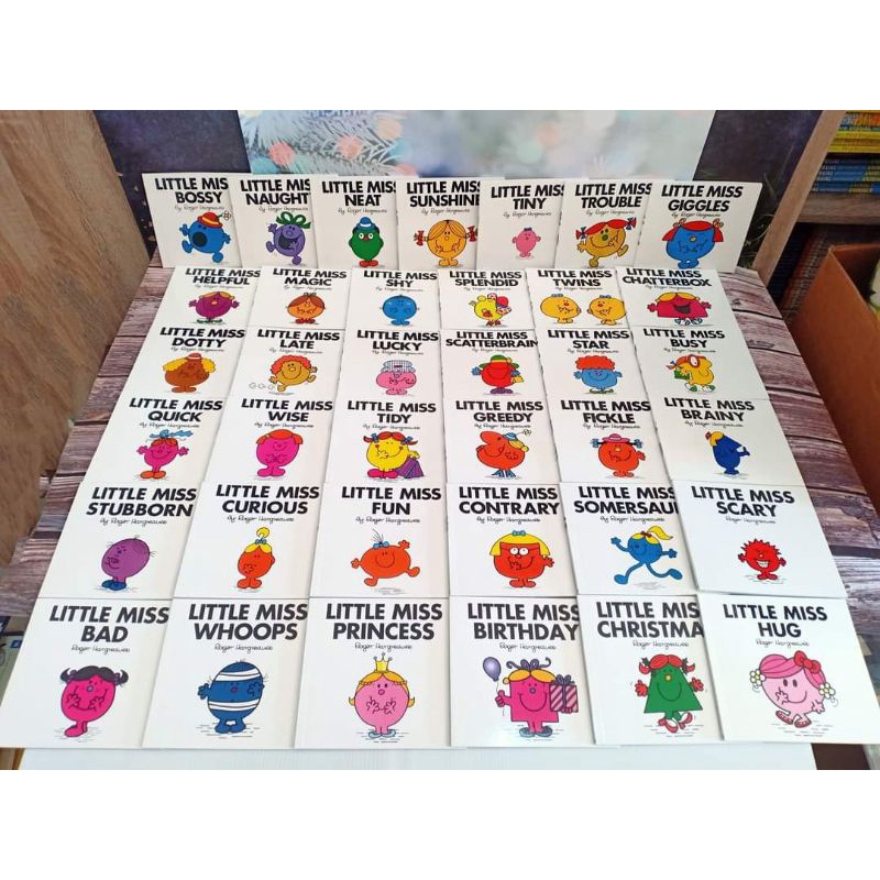 New) Little Miss The Complete Collection 37 books set. by Roger