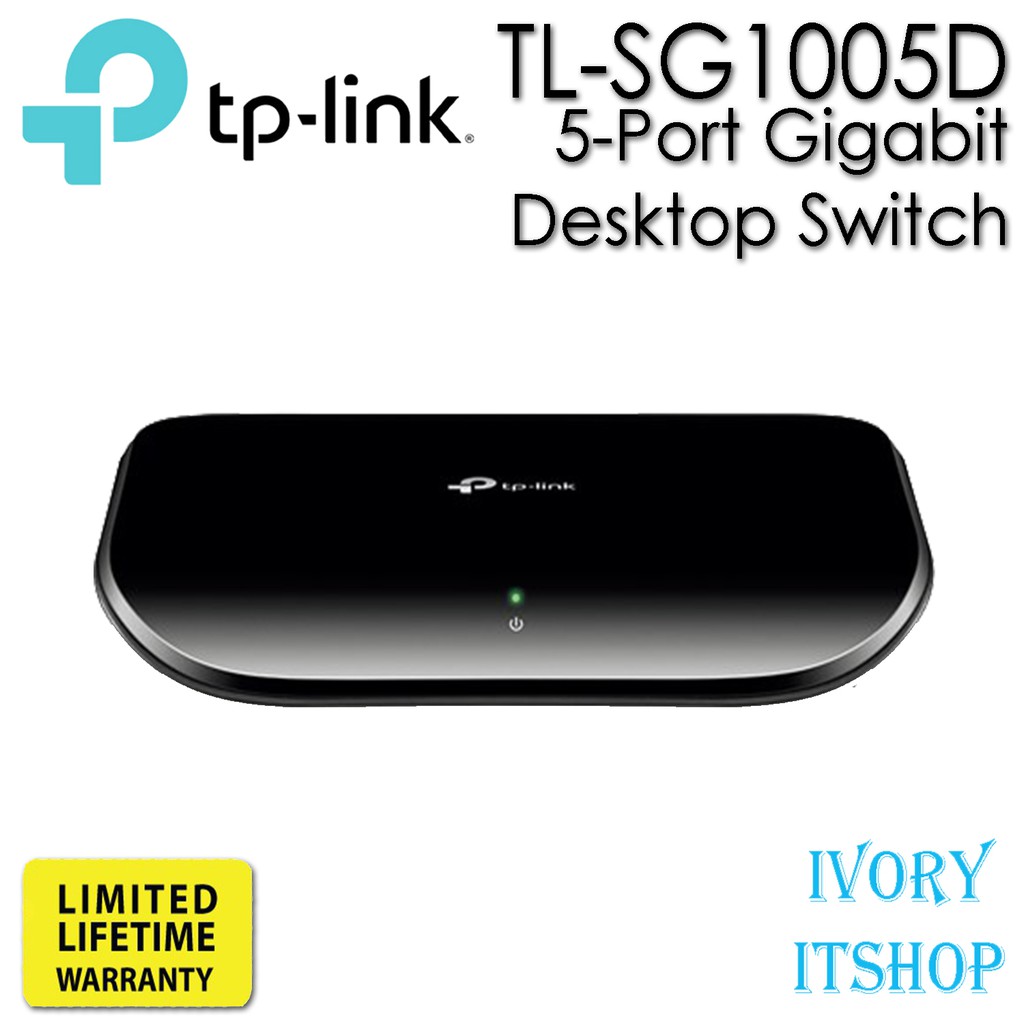 ภาพหน้าปกสินค้าTP-Link TL-SG1005D 5-Port Gigabit Desktop Switch SG1005D/ivoryitshop
