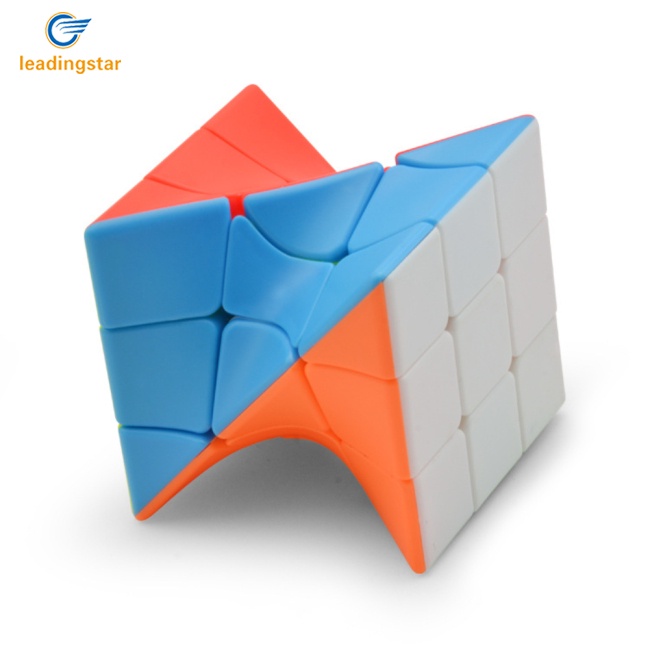 leadingstar-lefang-magic-cube-twist-3x3-รูบิคเมจิก-สีพื้น-แบบพิเศษ-ไร้สติกเกอร์