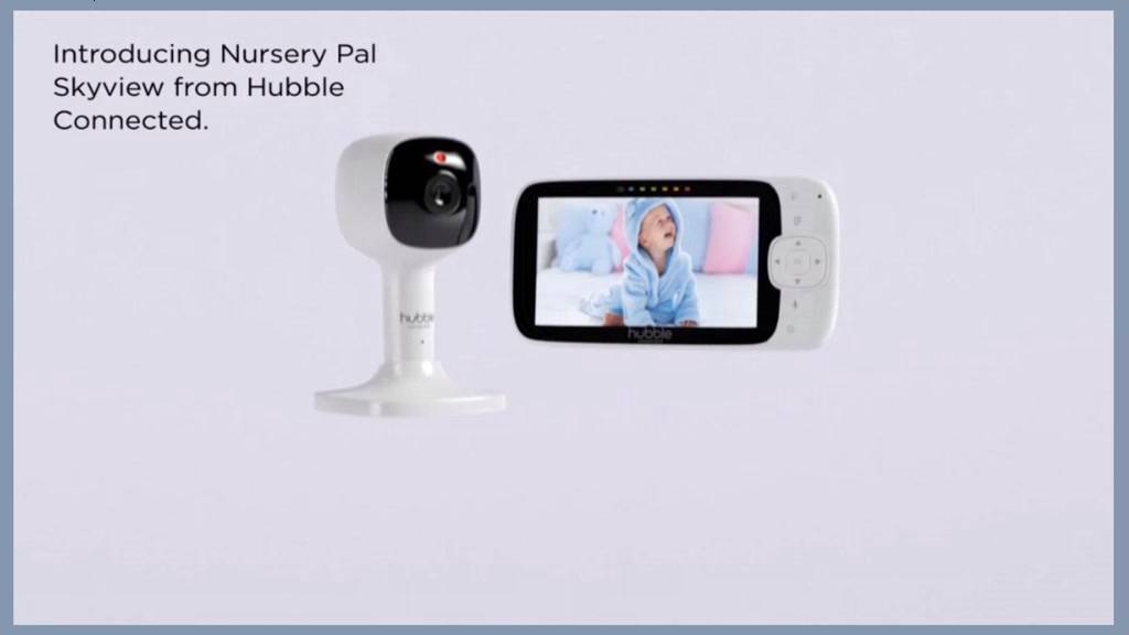 Hubble Connected Nursery Pal Skyview Baby Monitor กล้องดูเด็ก มาพร้อมจอ ...