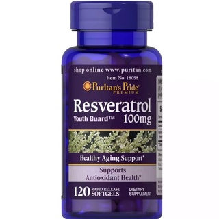 Resveratrol 100 mg. (Puritan’s Pride)