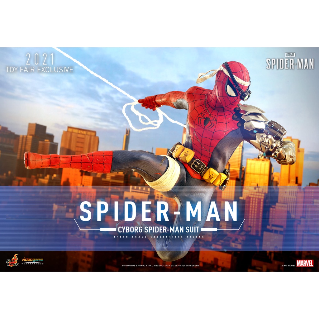 พร้อมส่ง-hot-toys-vgm51-1-6-marvels-spider-man-spider-man-cyborg-spider-man-suit-toy-fair-exclusive-2021