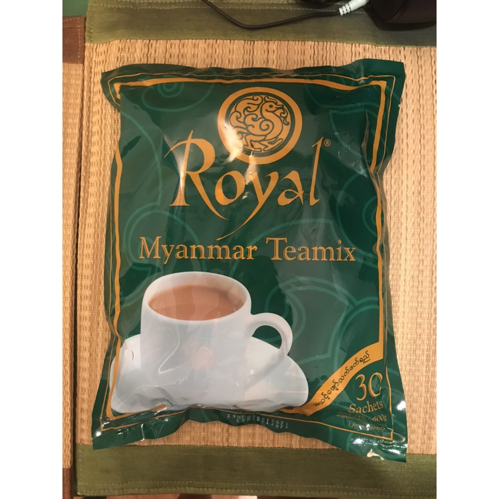 ภาพหน้าปกสินค้า(ร้านอยู่กรุงเทพ จัดส่งเร็ว ) ชาพม่า Royal Myanmar tea mix ชานมพม่า 3in1 EXP.2025 (A-001) จากร้าน tm_marketshop บน Shopee