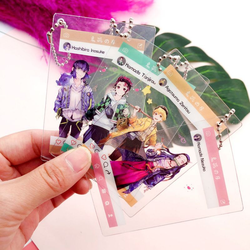 พร้อมส่งในไทย-พวงกุญแจลายดาบพิฆาตอสูรkimetsu-no-yaiba