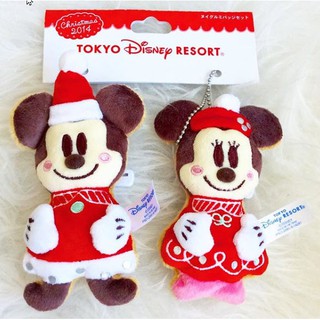 พวงกุญแจ Mickey & Minnie รุ่น Ginger Bread จาก Tokyo Disney Resort