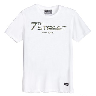 เสื้อยืดอินเทรนด์ผู้ชายอินเทรนด์ผู้หญิง7th Street เสื้อยืด รุ่น MSV001S-3XL