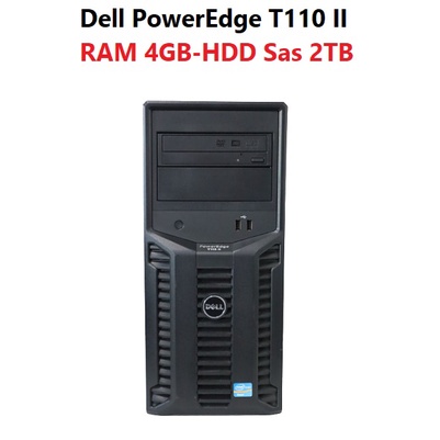 Serveur Dell PowerEdge T110 II – Xeon 3,1 GHz – 8 Go RAM – Occasion