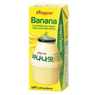 binggrae banana milk บิงกือเร นมกล้วย