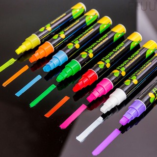 ปากกามาร์กเกอร์ไวท์บอร์ด LED สีสันสดใส สําหรับวาดภาพไฮไลท์ 8 ชิ้น