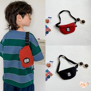 Babyzone Children Waist Bag Korean Style Cross Chest Bag Fashion Boys and Girls Casual Shoulder Bag