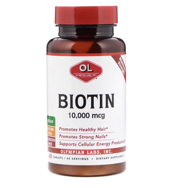 biotin-10-000-mcg-extra-hair-skin-amp-nails-60-capsule-หรือ-ฝาแดงเพิ่ม-calcium-60เม็ด-หรือฝาเหลืองเพิ่มkeratin-60เม็ด