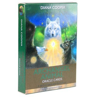 ภาพหน้าปกสินค้าการ์ดเกมส์ Archangel Animal Oracle Cards สําหรับเล่นเกมส์ Tarot ที่เกี่ยวข้อง