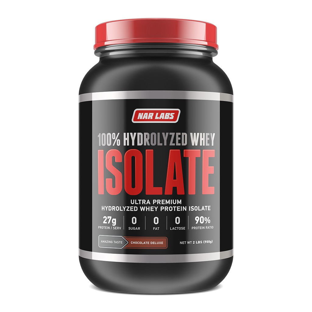 NARLABS ™ 100% Hydrolyzed Whey ISOLATE 2 lbs เวย์ ไขมัน 0/ น้ำตาล 0 ...