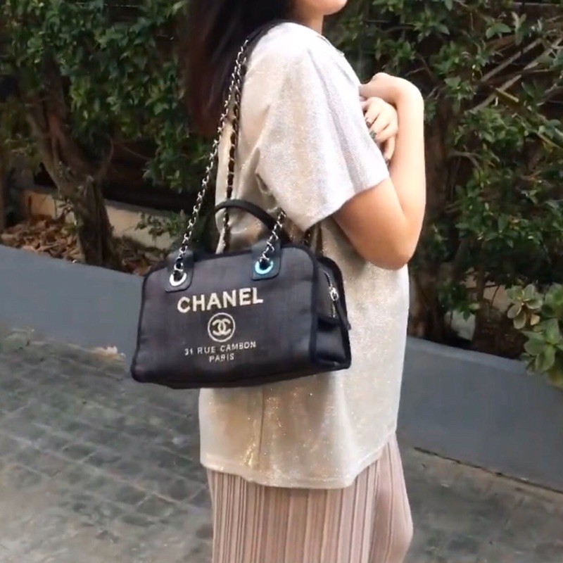 Chanel Deauville Bowling Bag