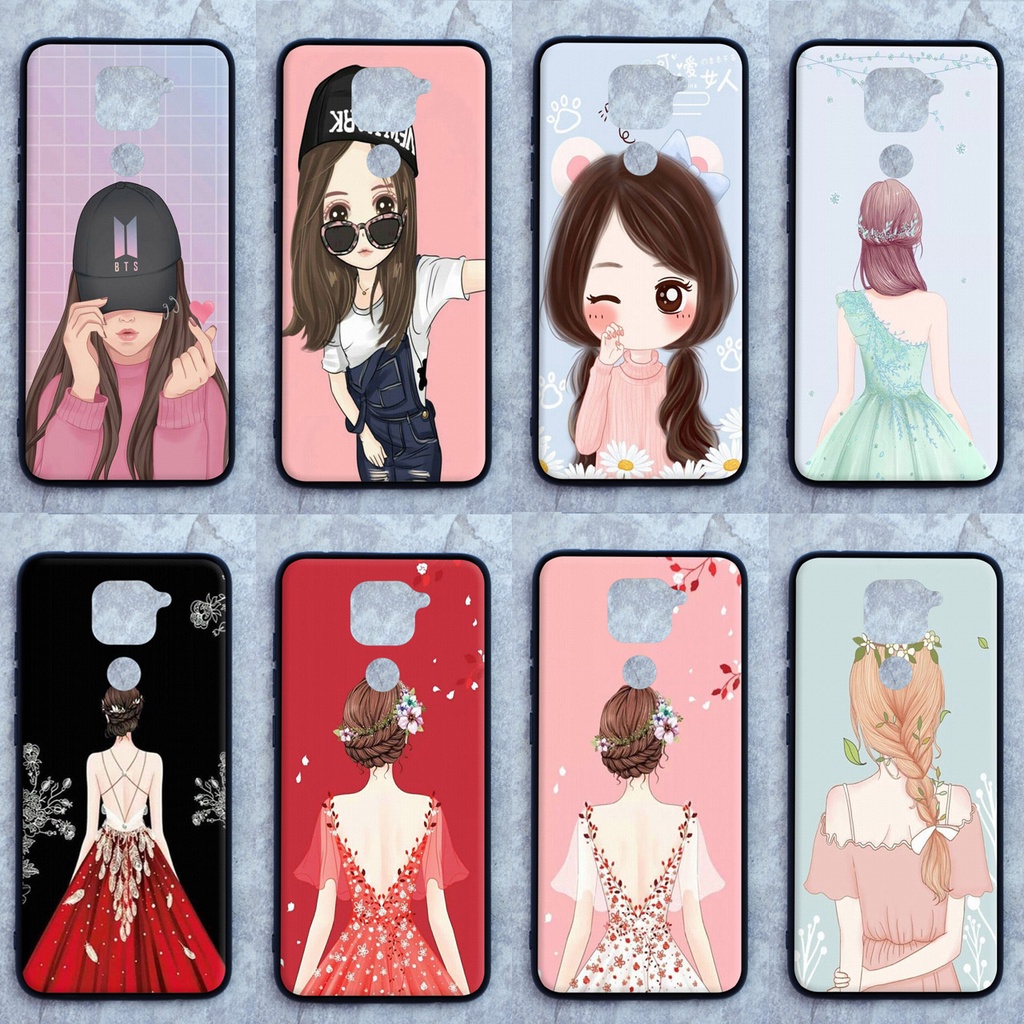 เคส-xiaomi-redmi-note-9-ลายผู้หญิง-ขอบนิ่มหลังแข็งมือถือ-เคสสกรีน-uv-case-เคส-tpu-ไม่ขูดตัวเครื่อง-ไม่กัดขอบ-ปกป้องมือถื