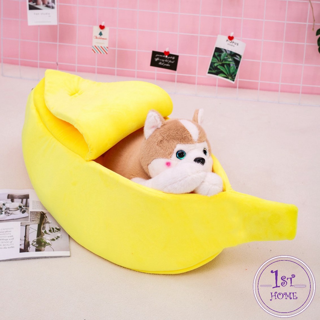 ที่นอนสุนัข-แมว-รูปทรงกล้วยหอม-pets-bed-banana