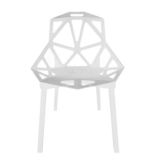 เก้าอี้อเนกประสงค์ เก้าอี้อเนกประสงค์ FURDINI TRENDY 8058A สีขาว เฟอร์นิเจอร์เอนกประสงค์ เฟอร์นิเจอร์ ของแต่งบ้าน CHAIR