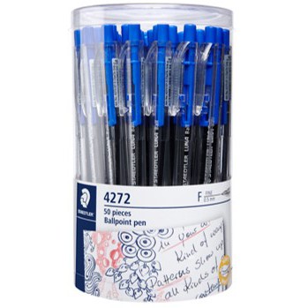 สเต็ดเล่อร์-ปากกาลูกลื่น-staedtler-4272-ชุด-50ด้าม