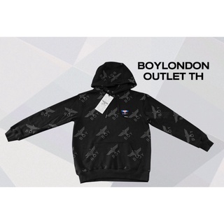 Boy London Sweater รหัส B93MT1421U Black / Multi มีฮู๊ด