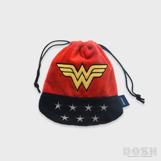 DOSH:กระเป๋าหูรูดลาย Wonder Women ลิขสิทธิ์แท้ 2 แบบ รุ่น:EWAB1008