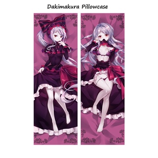 60x180 ซม. อะนิเมะสาวหมอน Overlord Albedo คอสเพลย์ Dakimakura Fullbody Loli ปลอกหมอนกอดร่างกายเซ็กซี่ Otaku ปลอกหมอน Waifu