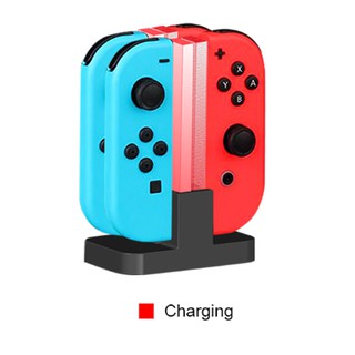 ภาพขนาดย่อของภาพหน้าปกสินค้าแท่นชาร์จจอย Nintendo Switch ชาร์จ Joy Con พร้อมกัน4จอย ยี่ห้อ Dobe (แท้)/ จากร้าน zetrider บน Shopee ภาพที่ 2