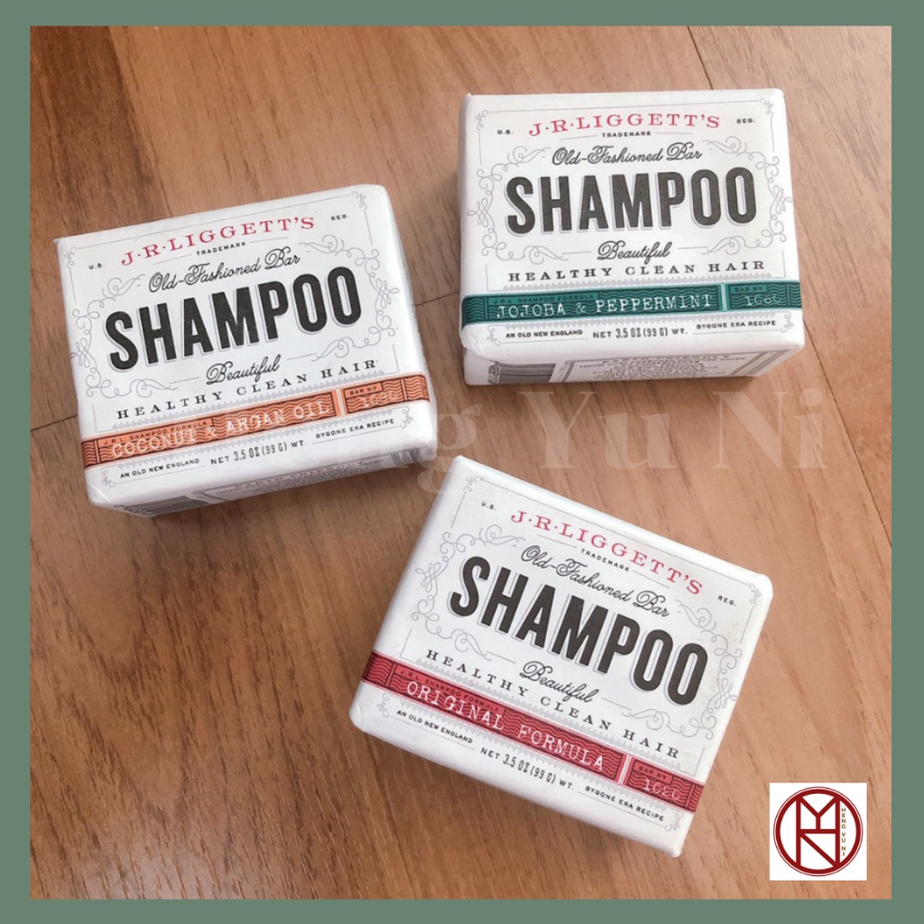 สบู่แชมพูบาร์ ออแกนิก JR Liggett's, Old Fashioned Bar Shampoo Shopee