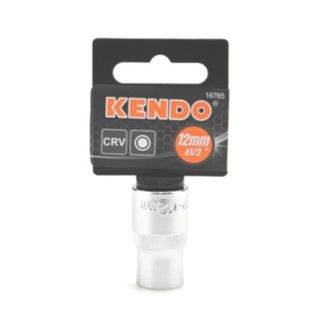 KENDO 16765 ลูกบ๊อกซ์ รู 1/2"-12P-12mm.