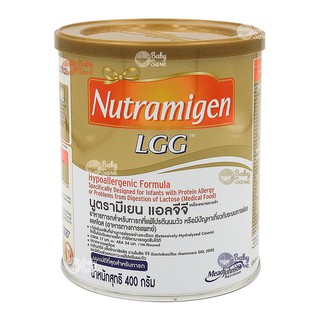 NUTRAMIGEN LGG นมผงสูตรสำหรับเด็กแพ้โปรตีนนมวัว X 1 กระป๋อง