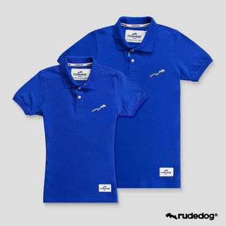 Rudedog เสื้อโปโล รุ่น Skyline สีน้ำเงิน (ราคาต่อตัว)