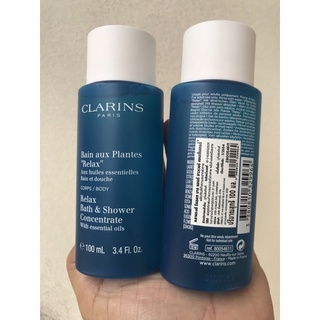 เจลอาบน้ำ Clarins Relax Bath &amp; Shower Concentrate With Essential Oils 100 ml