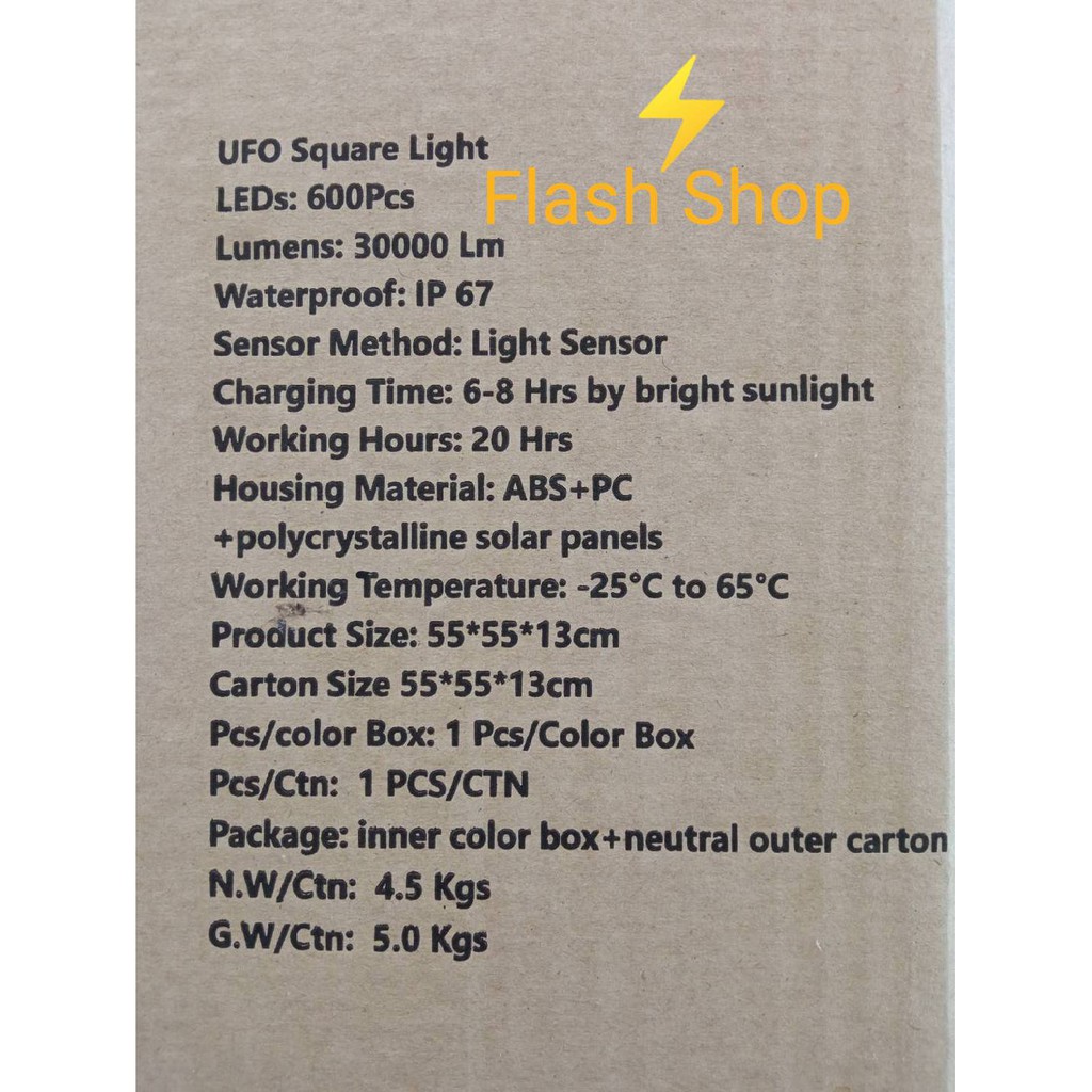 11-11-ถูกที่สุด-8000w-โคมไฟถนนโซล่าเซลล์-ufo-square-light-ไฟถนนโซล่าเซลล์-พลังงานแสงอาทิตย์100-เลือกแสงที่ต้องการ