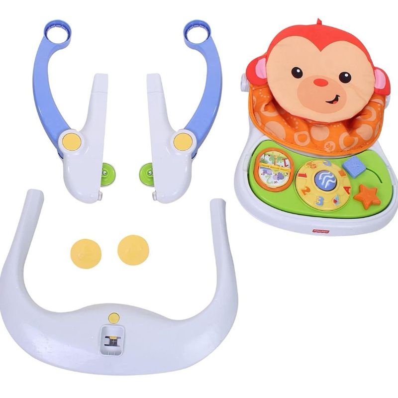 fisher-price-4-in-1-monkey-entertainer-เก้าอี้นั่งและหัดเดิน