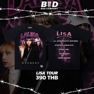 เสื้อยืดสกรีน LISA SOLO มี 2 สี •Freesize:อก44"-45"ยาว30" •cotton comb100% (ทอพิเศษ ไม่มีตะเข็บข้าง)BAD COMPANY