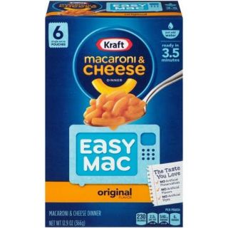 (ได้ coins🪙)🍝พร้อมส่งเจ้าแรก! kraft mac & cheese Easymac macaroni & cheese จาก kraft อเมริกา🇺🇲 (366 g.)
