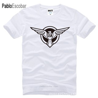 เสื้อยืดพิมพ์ลาย captain america ssr avengers แฟชั่นสําหรับผู้ชาย