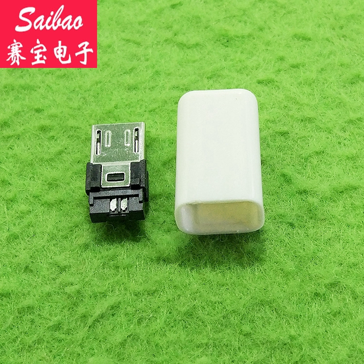 micro-usb-ชายปลั๊ก-5p-ตะพาบครอบครัว-miniusb-ชายสี่