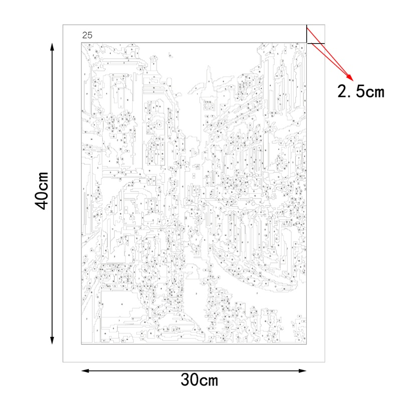 aoto-ภาพวาดสีน้ํามันอะคริลิคบนผ้าใบ-ตามตัวเลข-diy-สําหรับตกแต่งบ้าน-ออฟฟิศ