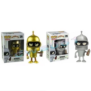 Funko POP ฟิกเกอร์ไวนิล Futurama Action Figurines Bender 29 Summer Convention SDCC ของเล่นสําหรับเด็ก