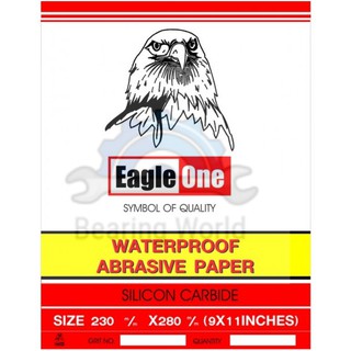 สินค้า EAGLE ONE กระดาษทราย กระดาษทรายน้ำ กระดาษทรายขัดเหล็ก มีทุกเบอร์